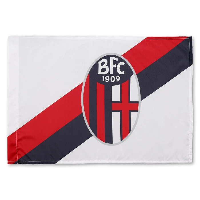 BOLOGNA FC LARGE WHITE FLAG