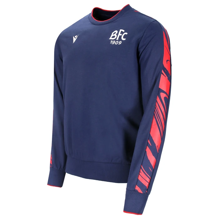 BOLOGNA FELPA FAN BFC 1909 NAVY 2024/25