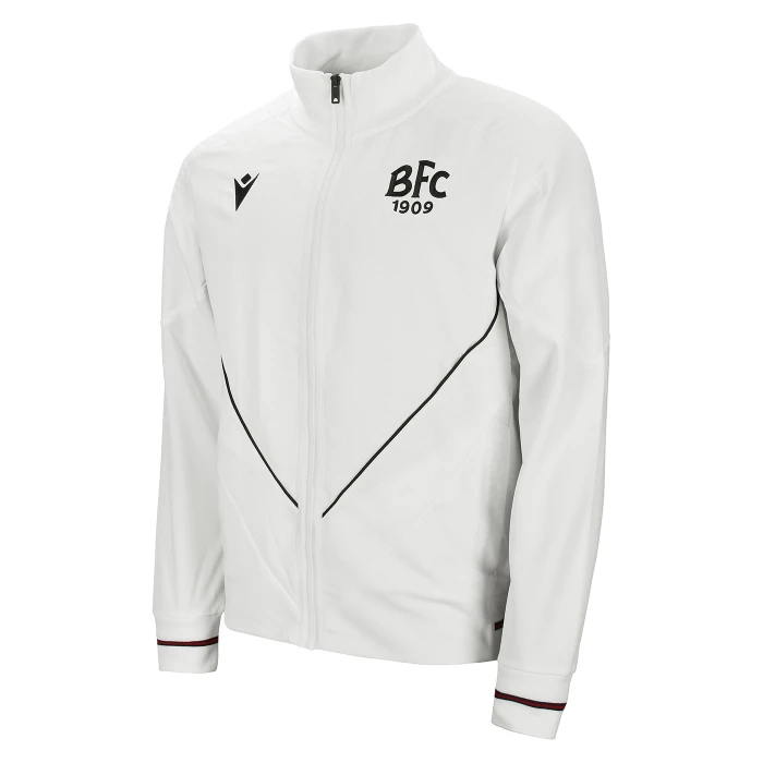 BOLOGNA TRACK TOP TRAVEL STAFF BAMBINO BIANCA 2024/25