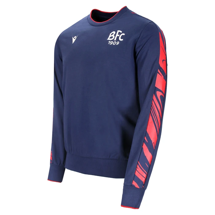 BOLOGNA FELPA FAN BFC 1909 BAMBINO NAVY 2024/25