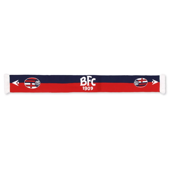 BOLOGNA FC RED AND BLUE DOUBLE FACE SCARF 2024/25