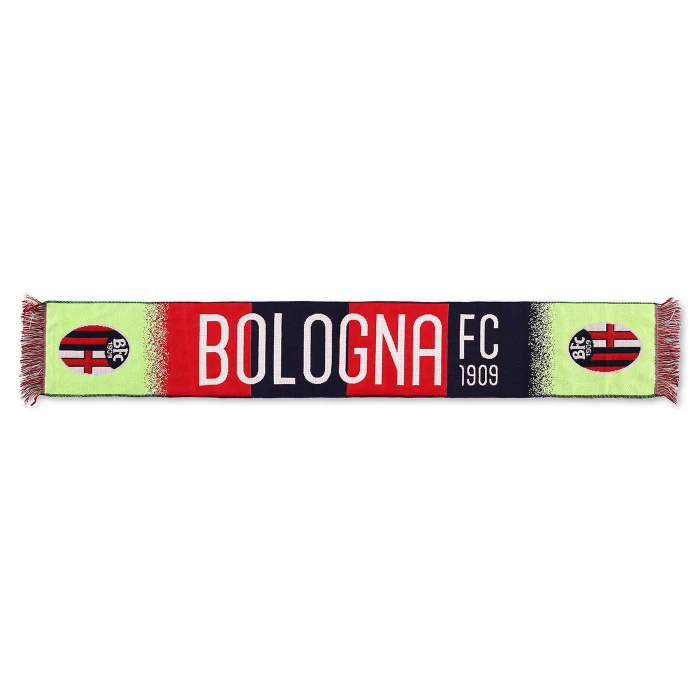 BOLOGNA SCIARPA JACQUARD GIALLA FLUO