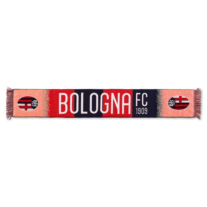 BOLOGNA SCIARPA JACQUARD ARANCIO FLUO