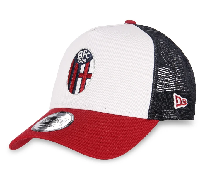 BOLOGNA CAPPELLINO NEW ERA TRUCKER BIANCO E BLU